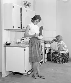 Forcible: New housing - housing unit - living - kitchen