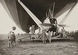 Staaken: New landing device for the airship