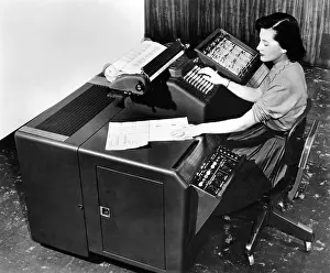 Computation: New, lower cost, Burroughs electronic brain. ?