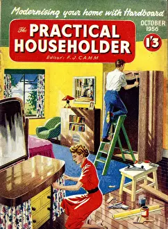 Householder: New Mags - practical householder, 1956, man