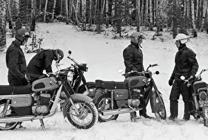Dynin: New model of Voskhod-3 motorcycle