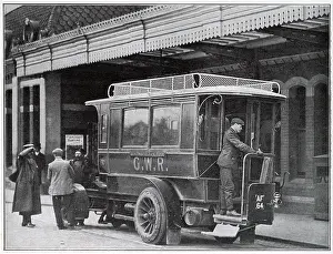 Slough: New Motor Service the G.W.R. 1904