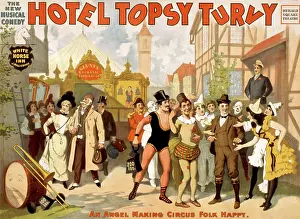 Topsy: The new musical comedy, Hotel Topsy Turvy, circa 1899