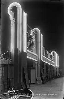 Funfair: New Palace Pier at Night