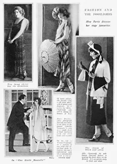 Couturiers: New Paris dresses from the stage, 1925