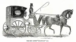 Taxicab: New Patent Quartobus Cab 1844