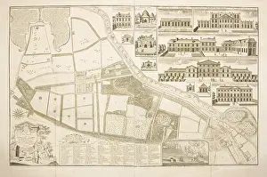 A New Plan of Richmond Gardens, 1748