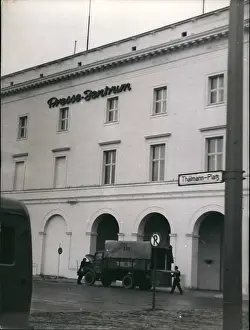 Thaelmann: New press centre in East Berlin, Germany