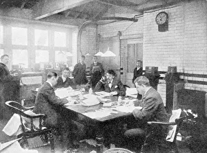 Editing: New Press Room in the 1890s