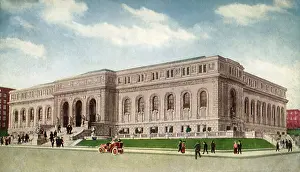 Libraries: New Public Library. Saint Louis