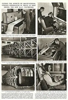 Centrifuge: The new R.A.F. Centrifuge 1955