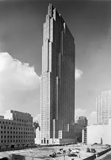 Urban Landscape: The new RCA Building in Rockefeller Center on Sept