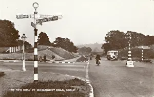 Sidcup: The New Road by Chislehurst Road, Sidcup