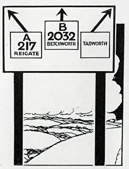 Betchworth: New Road Sign