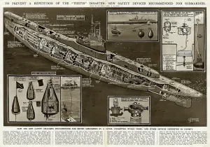 Thetis: New safety devices for submarines by G. H. Davis