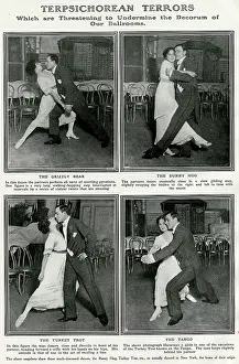 Crazes: New sensation dance crazes, 1912