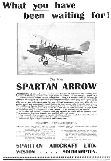 Simmond: The New Simmonds Spartan Arrow Aircraft
