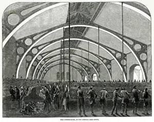 Martins: New sorting-room at General Post Office 1846