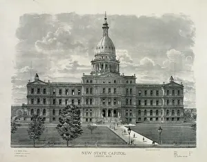 Mich: New state capitol, Lansing, Mich