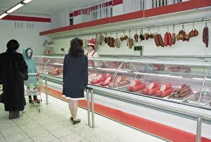 Shelves: New supermarket