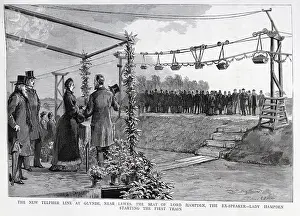Hampden: The New Telpher Line at Glynde