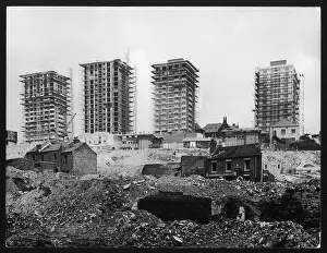 Woodside: NEW TOWER BLOCKS GO UP