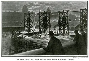 Sep18: New tunnel under the Seine 1905