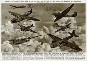 Warplanes: New types of German warplane by G. H. Davis