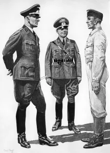 Helpers: New uniforms of the Technischen Nothilfe, 1939