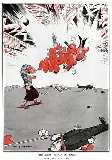 Frustrated: The New Word in Golf by H. M. Bateman