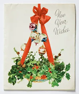 Bauble: New Year card