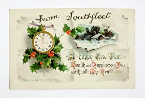 Pocketwatch: New Year card
