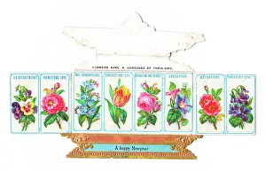 Coded: New Year card in the shape of an ornate box