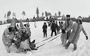 Kostroma: New Year Celebration in Kostroma