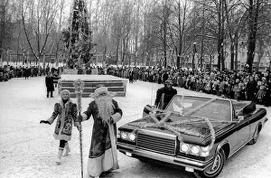 Maiden: New Year celebrations. Moscow, 1987