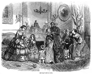 Exchanging: New Year gifts 1855