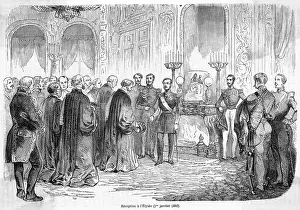 Elysee: NEW YEAR RECEPTION