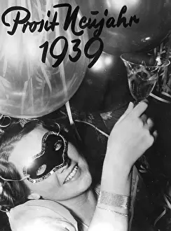Toast: New Year's greetings for 1939