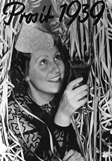 Toast: New Year's greetings for 1939