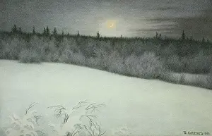 Snowfield: New Year's New Moon