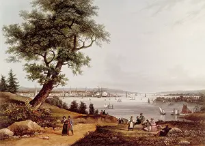 Garneray: New York (1840)
