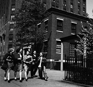 Gruppe: New York in the 1940th