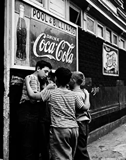 Schild: New York in the 1940th