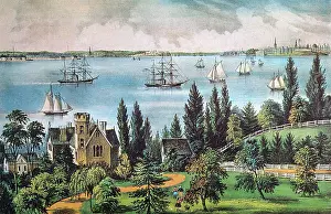 Hoboken: New York Bay, 1872