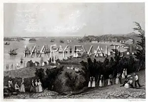 Narrows: NEW YORK HARBOUR 1849
