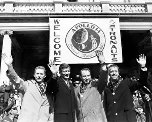 Roosa: New York Mayor John Lindsay (second from ?