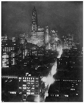 New York at night