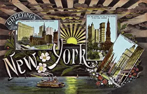 Surety: New York souvenir postcard
