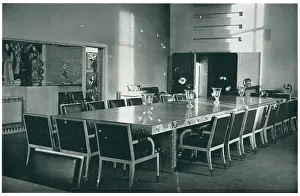 Marquetry: New York World's Fair, Dining Room