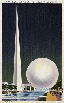 Perisphere: New York World's Fair - Trylon and Perisphere